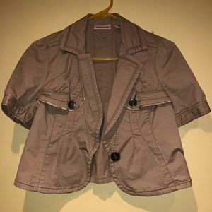 DKNY jeans short sleeve jacket